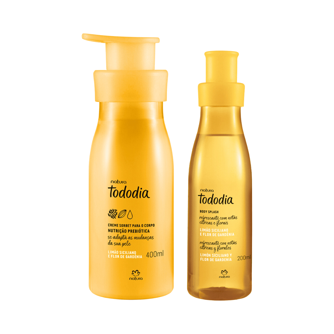 Kit Todo Dia Limão Siciliano e Flor de Gardênia com Body Splash