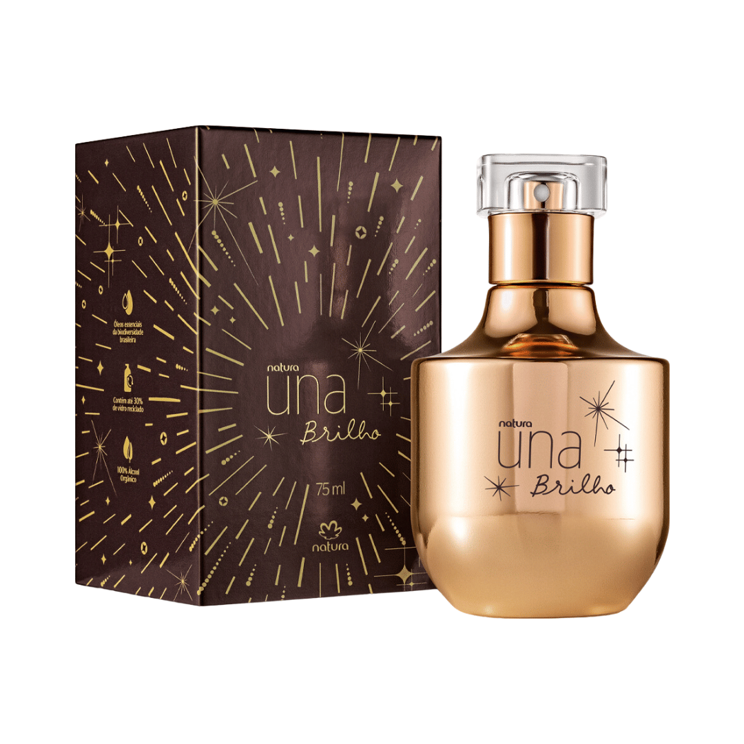 Natura Una Brilho Deo Parfum Feminino 75ml