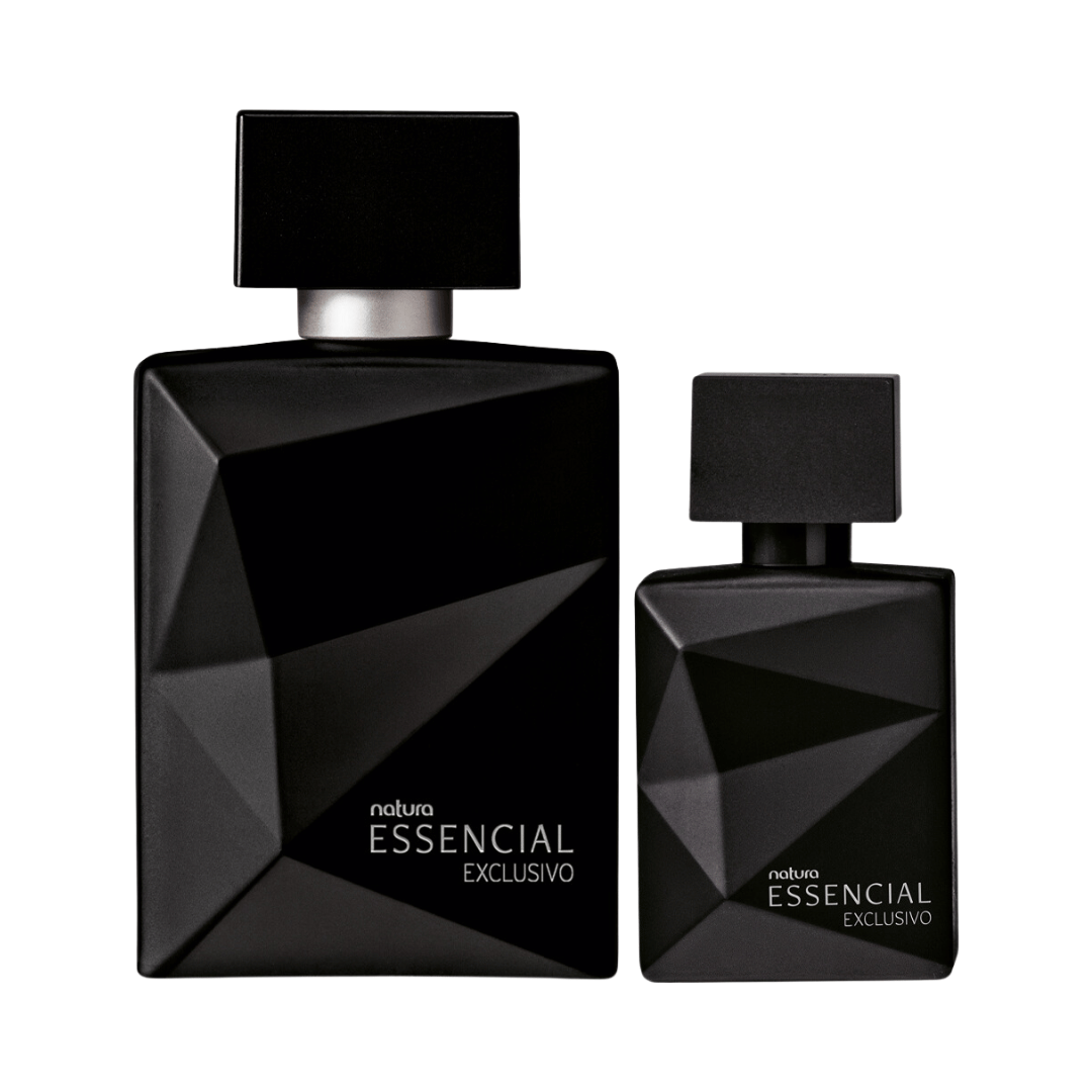 Kit Essencial Exclusivo Masculino com Miniatura (1 Deo Parfum 100ml + 1 Deo Parfum 25ml)