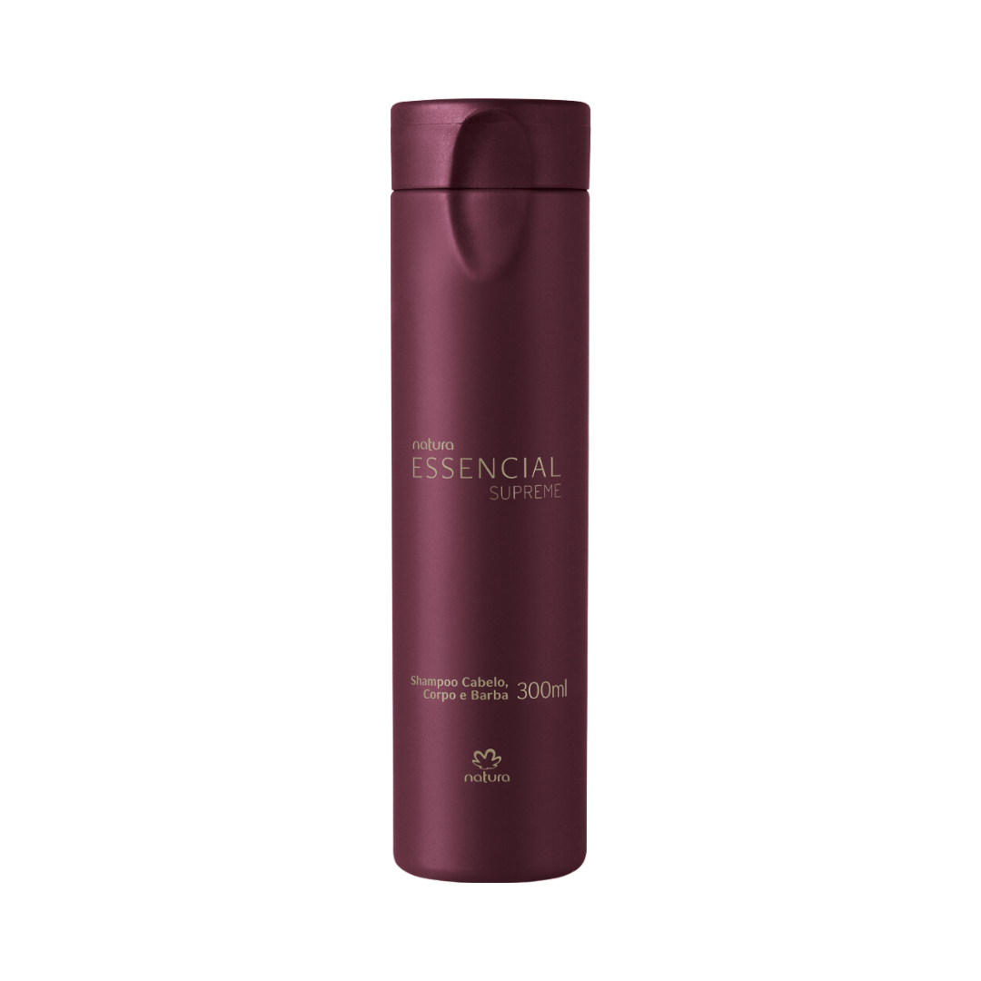 Shampoo Cabelo, Corpo e Barba Essencial supreme 300 ml