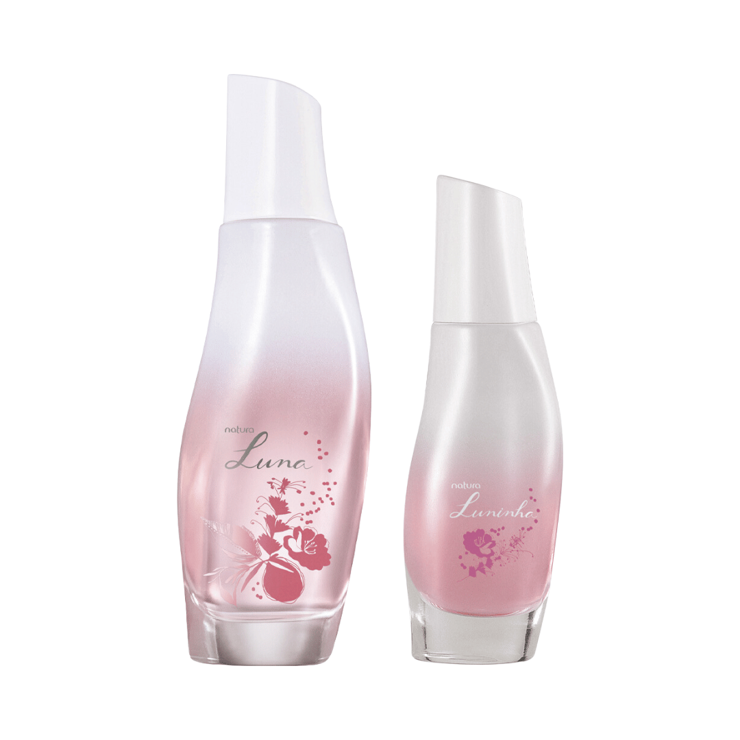 Kit Desodorante Colônia Luna Feminino 75 ml + Desodorante Colônia Luninha Feminino 25 ml