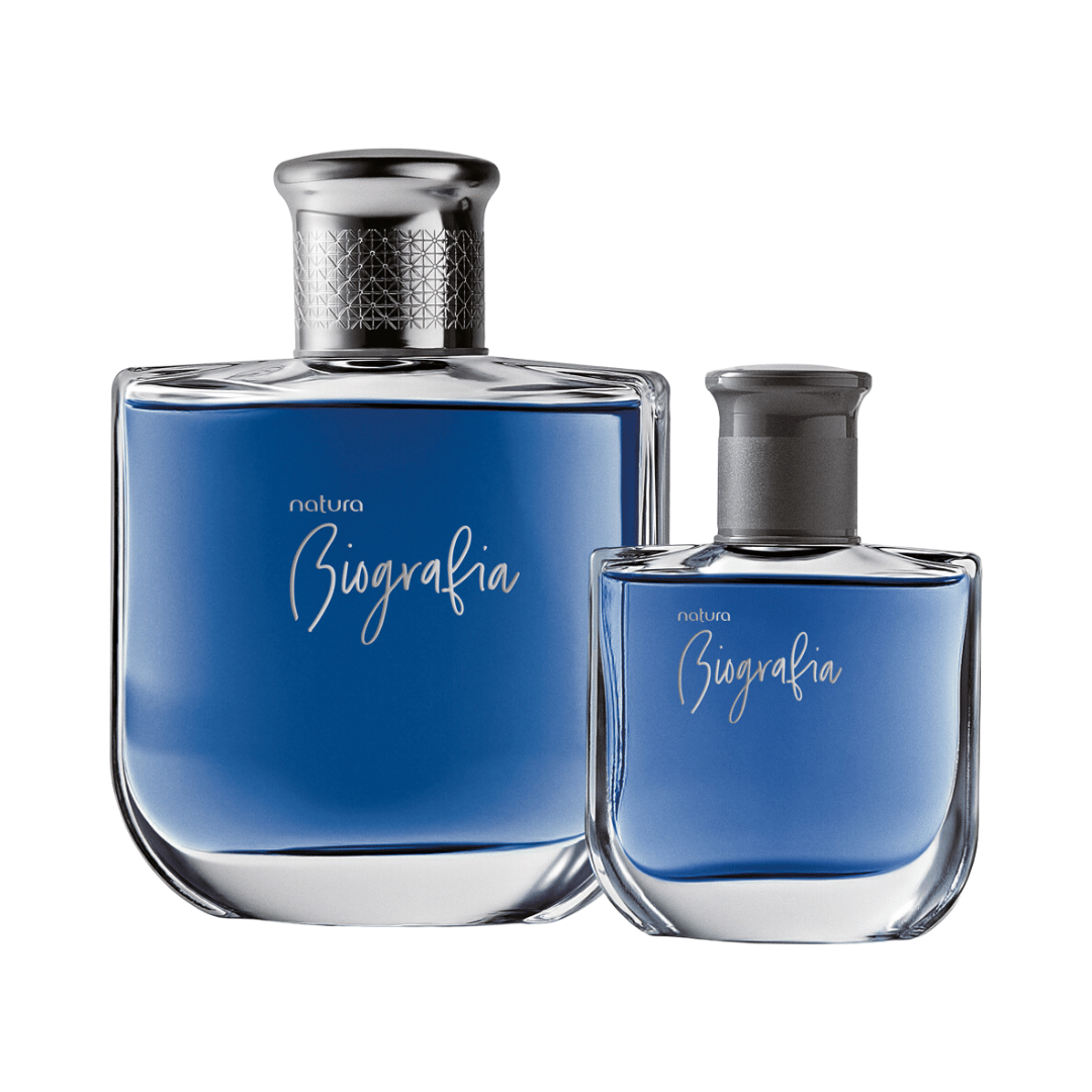 Kit Desodorante Colônia Biografia Masculino 100 ml + miniatura 25 ml