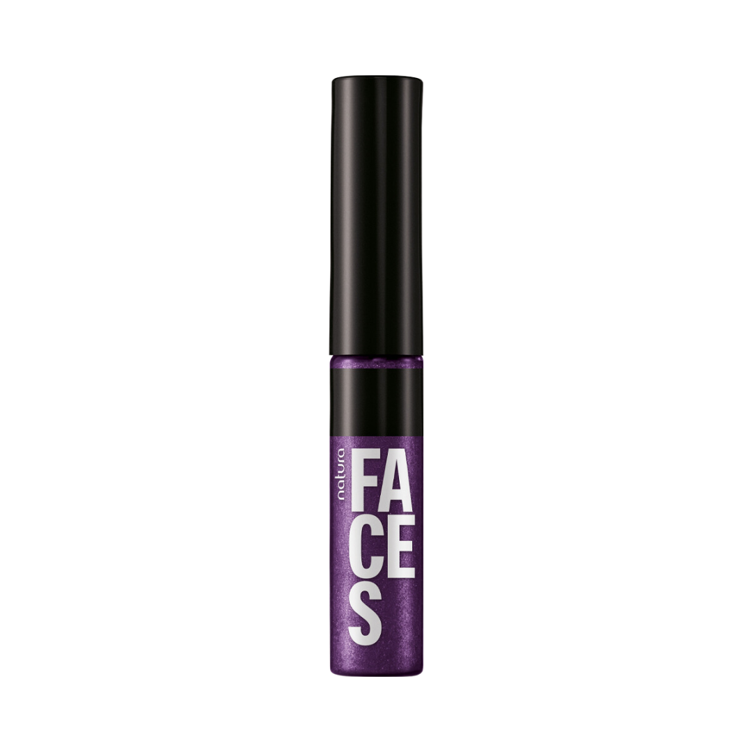 Batom Líquido Super Brilho Faces - Roxo Life