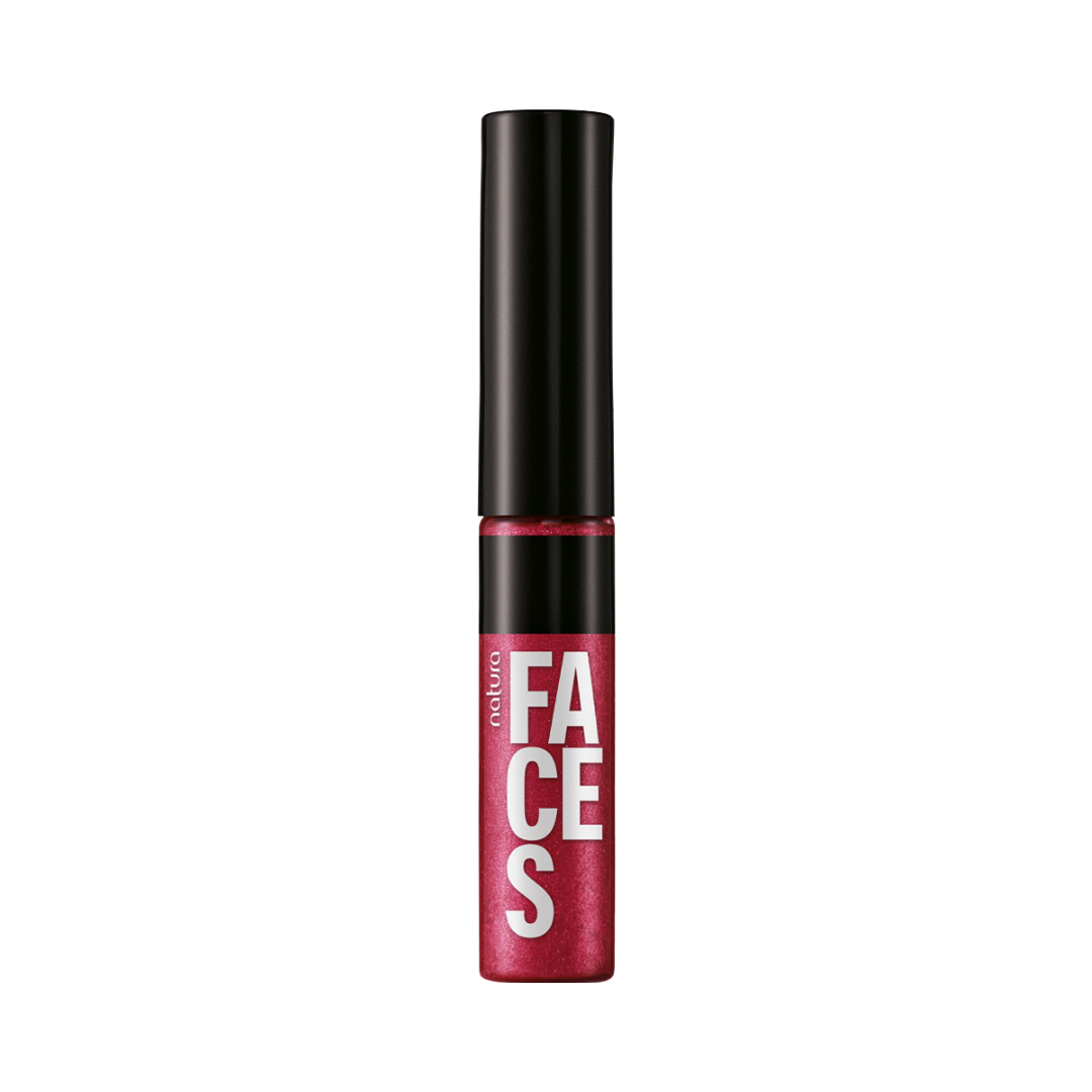 Batom Líquido Super Brilho Faces - Rosa Bang