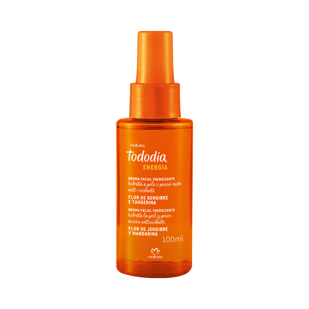 Bruma Facial Energizante Todo Dia Flor de Gengibre e Tangerina 100ml