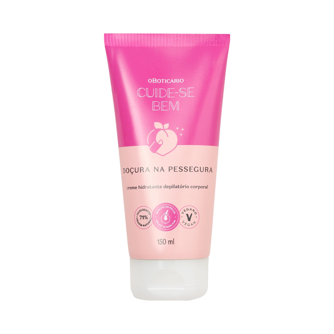 Creme Hidratante Depilatório Corporal Cuide-se Bem Doçura na Pessegura 150ml