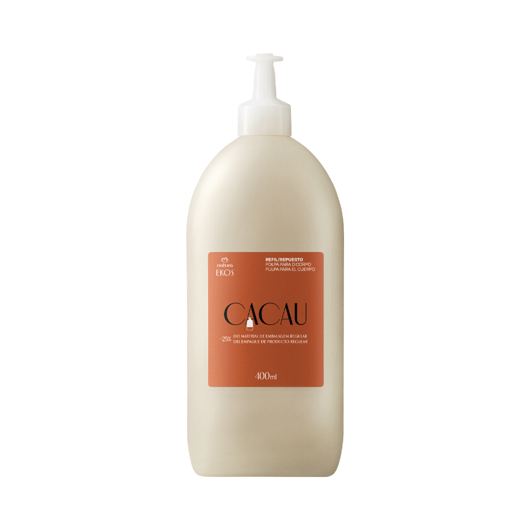 Refil Polpa Desodorante Hidratante para o Corpo Ekos Cacau 400ml