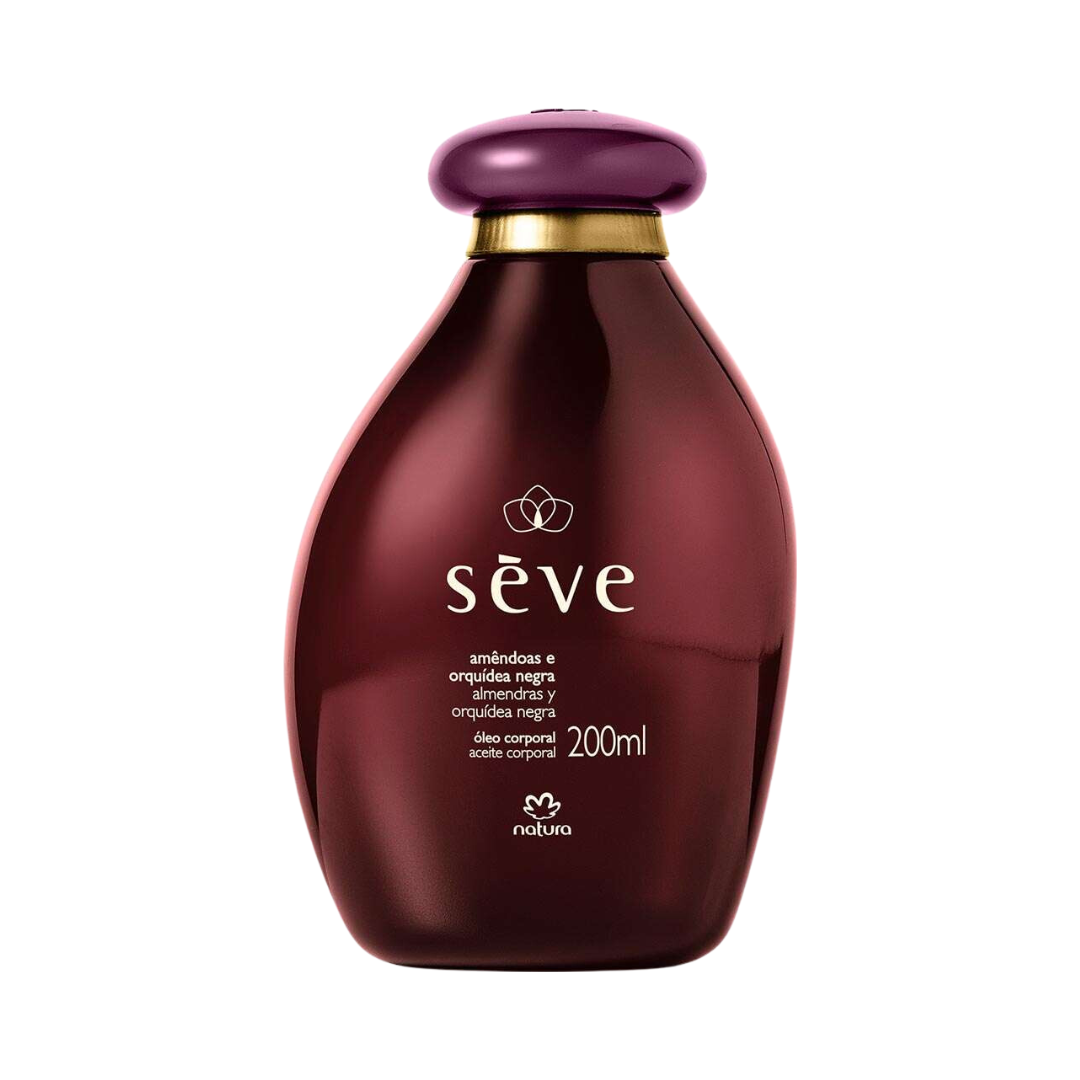 Óleo Desodorante Corporal Sève Amêndoas e Orquídea Negra - 200 ml