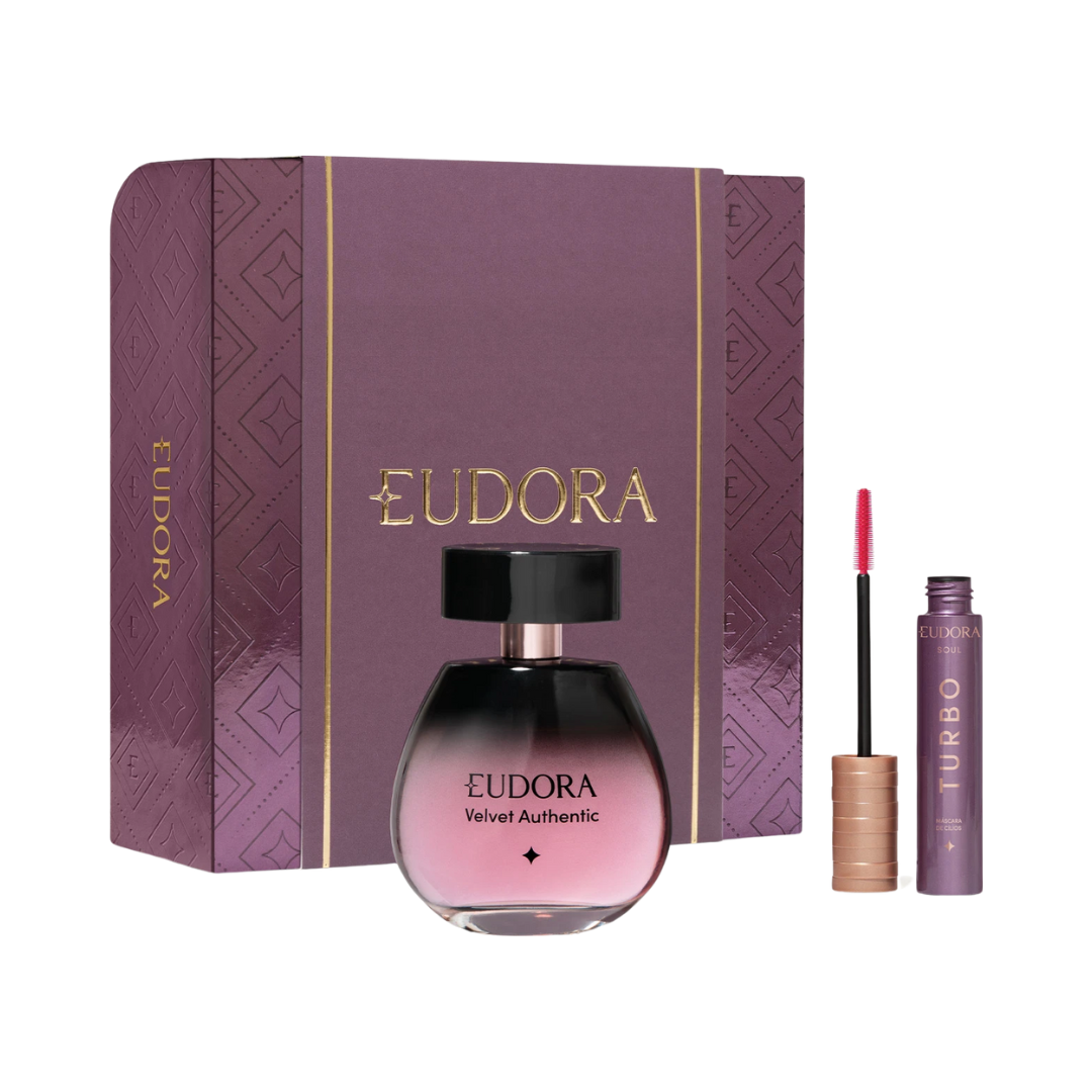 Kit Presente Dia das Mães: Velvet Authentic + Máscara de Cílios