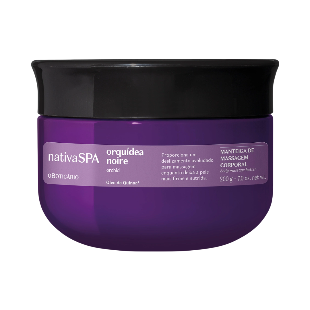 Creme de Massagem Corporal Nativa SPA Orquídea Noire 200g