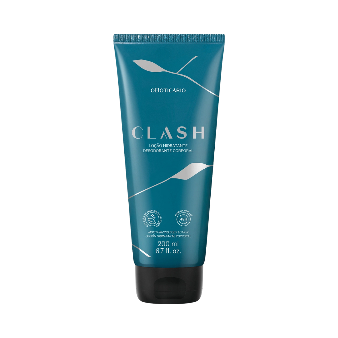 Loção Desodorante Hidratante Corporal Clash 200ml