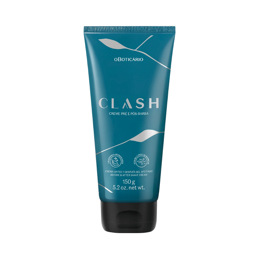 Creme Pré E Pós-Barba Clash 150g