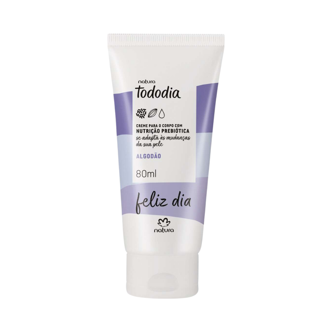 Creme Desodorante Nutritivo Para o Corpo Todo Dia Algodão 80ml