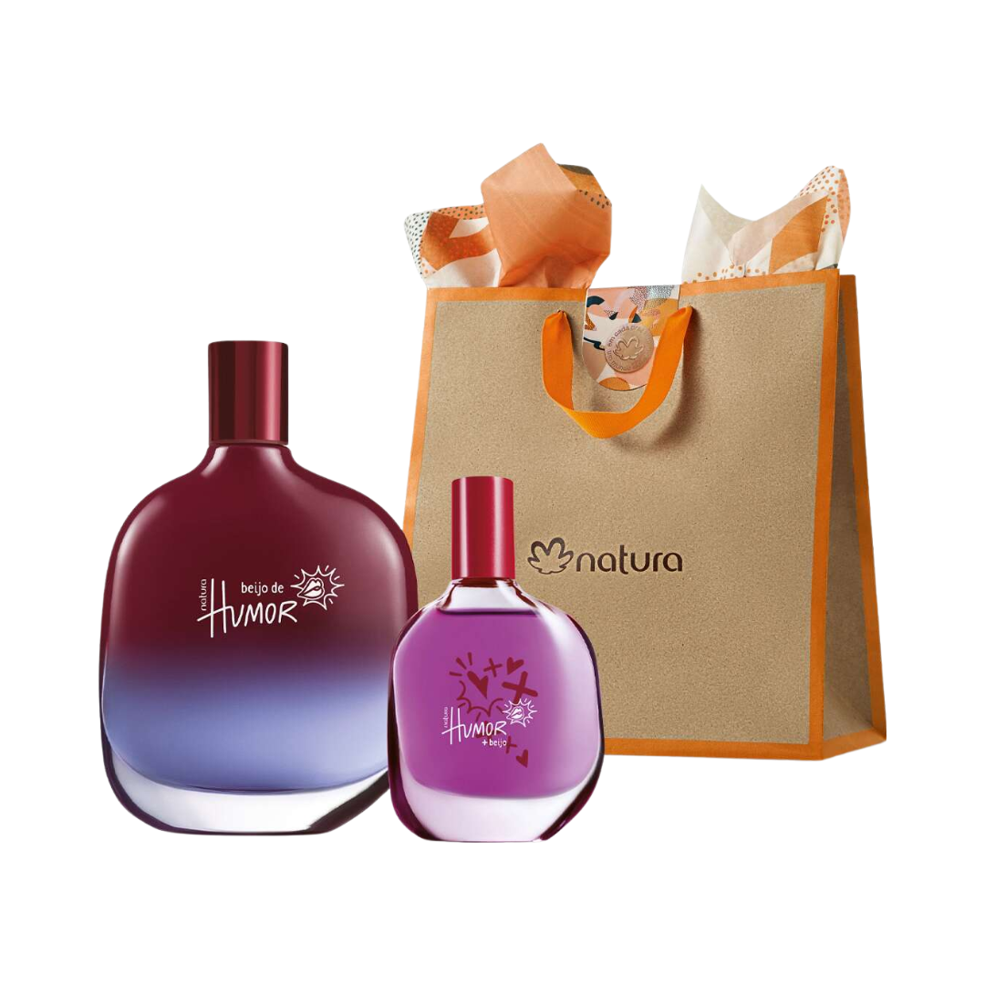 Presente Natura Beijo de Humor Masculino + Elixir
