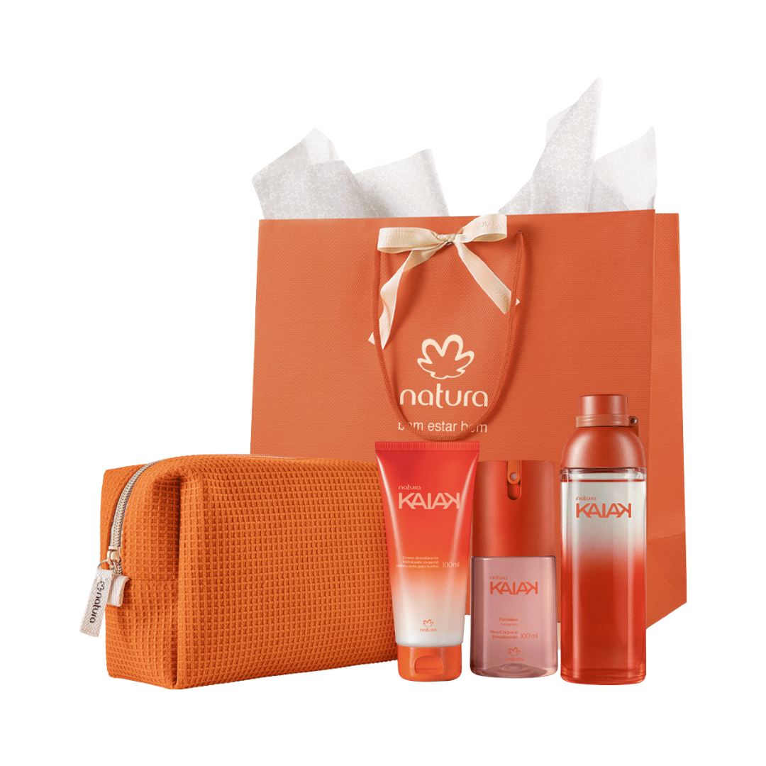 Presente Natura Kaiak Feminino Completo com Acessório