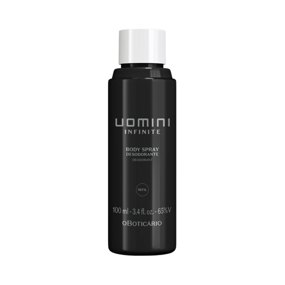 Refil Body Spray Desodorante Uomini Infinite 100ml