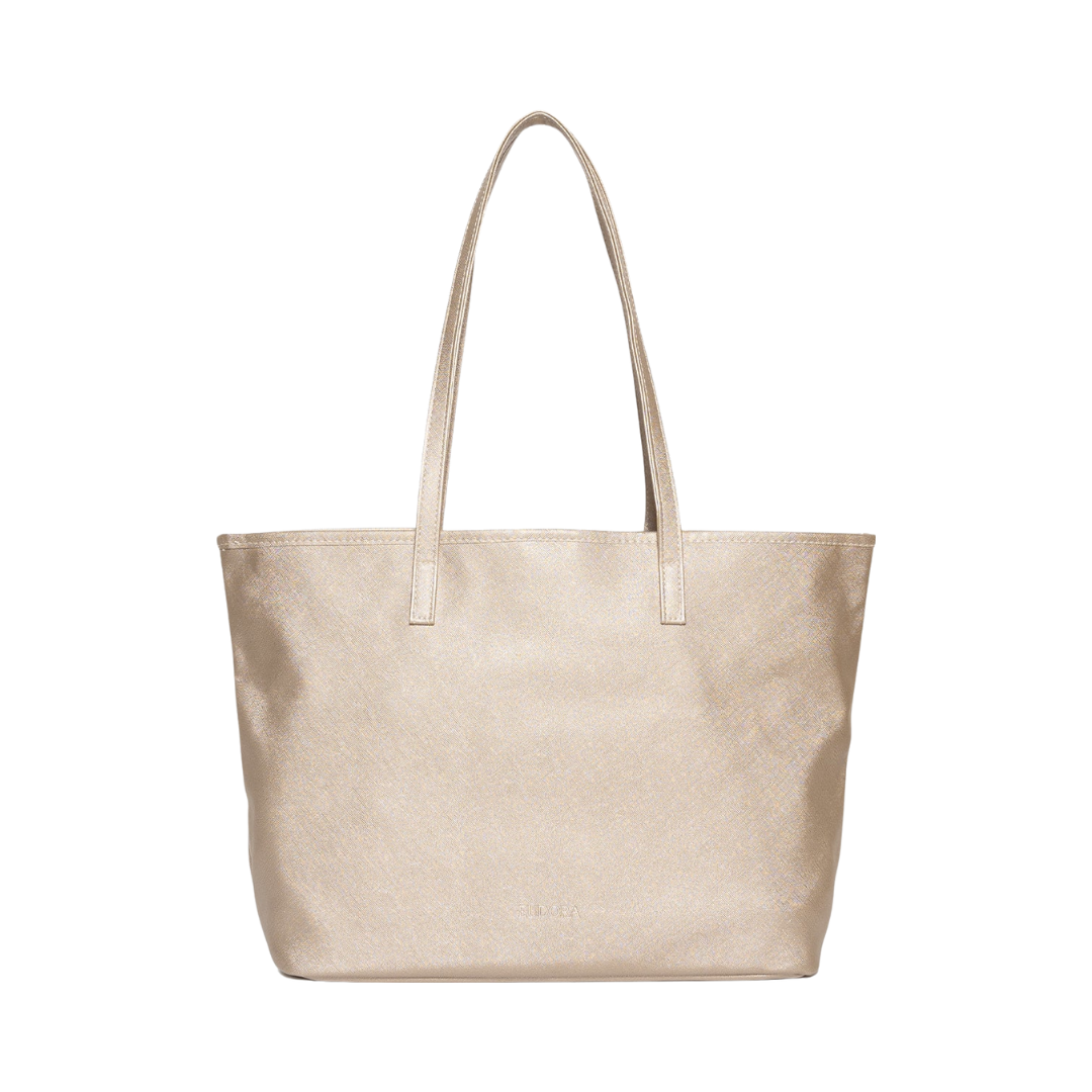 Bolsa Tote Dourada Eudora