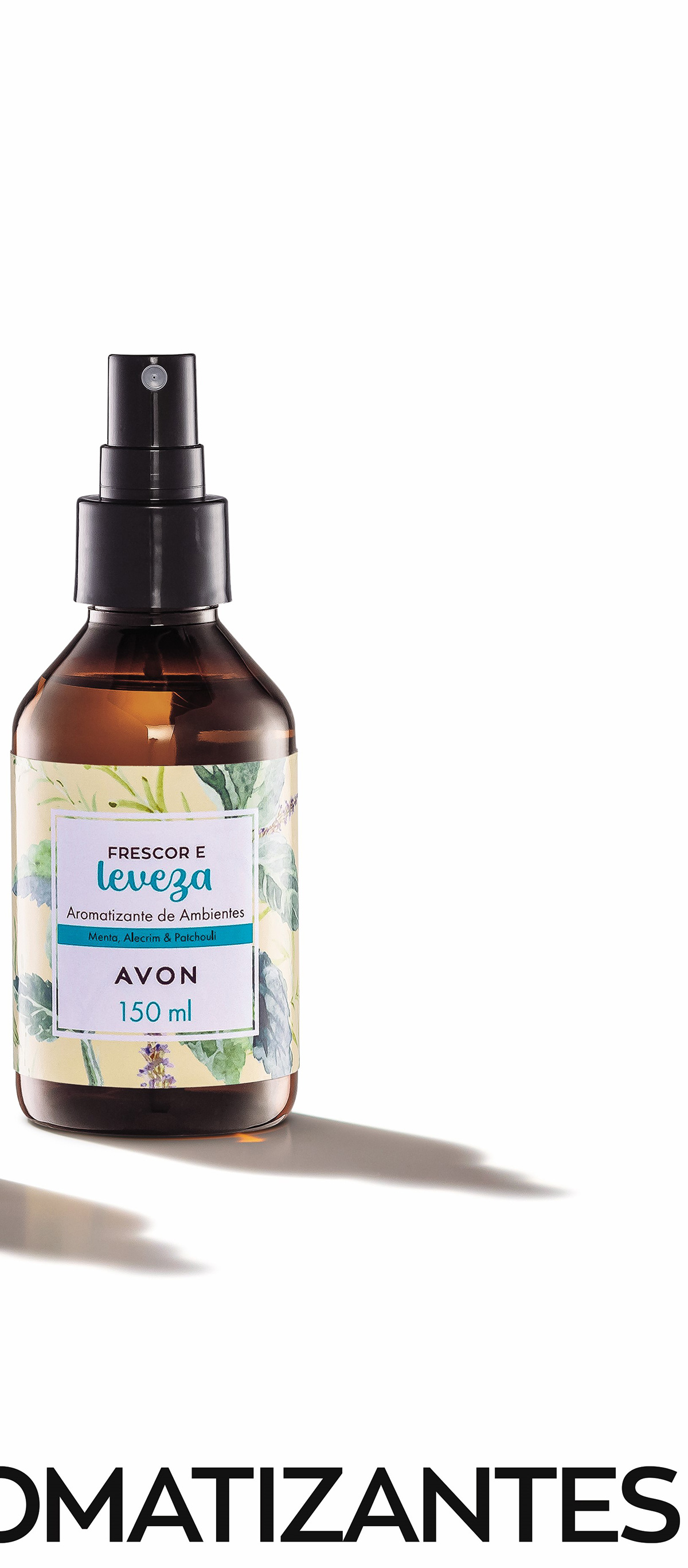 AROMATIZADOR DE AMBIENTES FRESCOR E LEVEZA