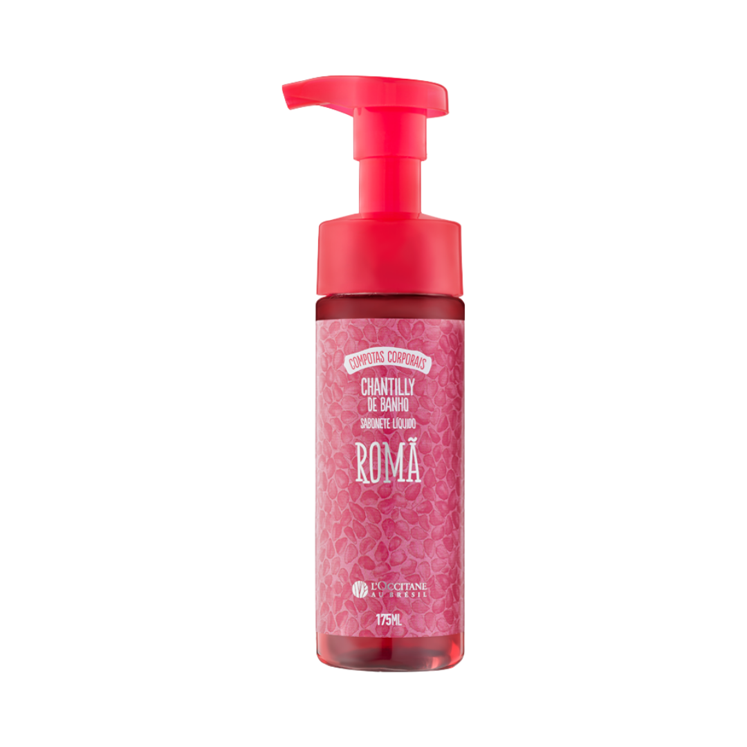 Chantilly de Banho Sabonete Líquido Romã 175ml