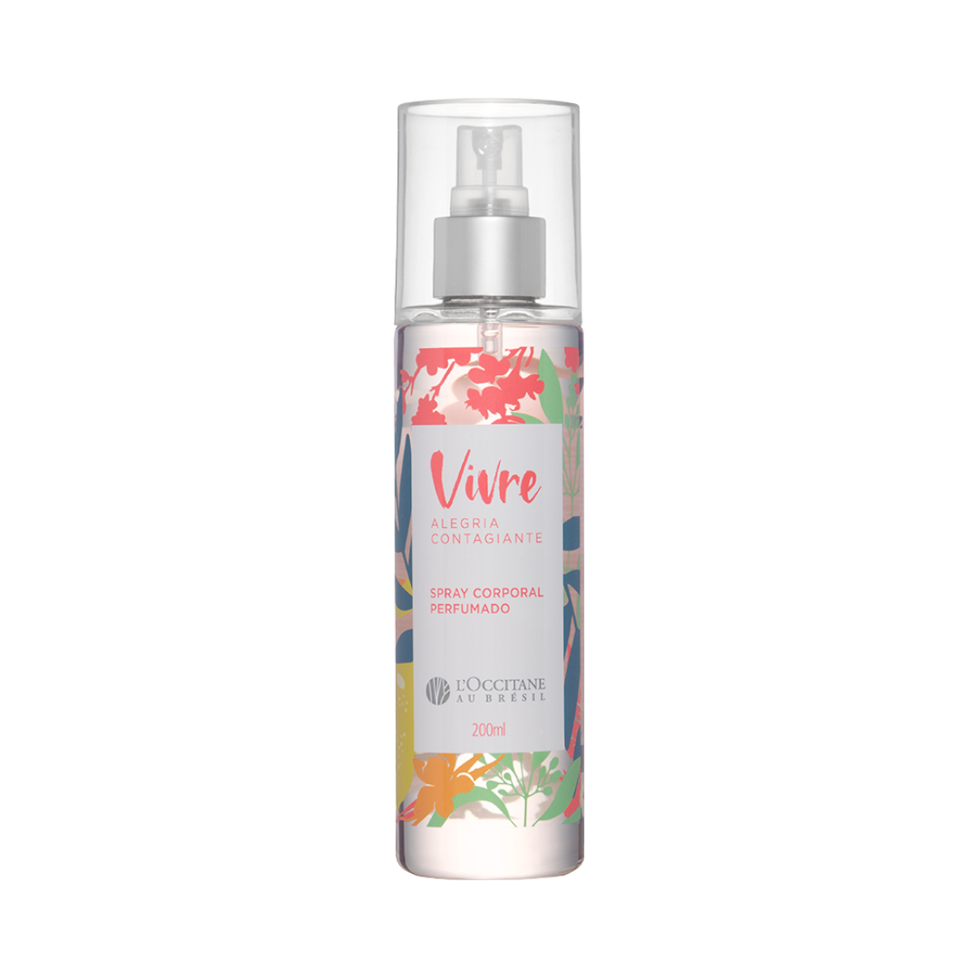 Spray Corporal Perfumado Vivre Alegria Contagiante 200ml