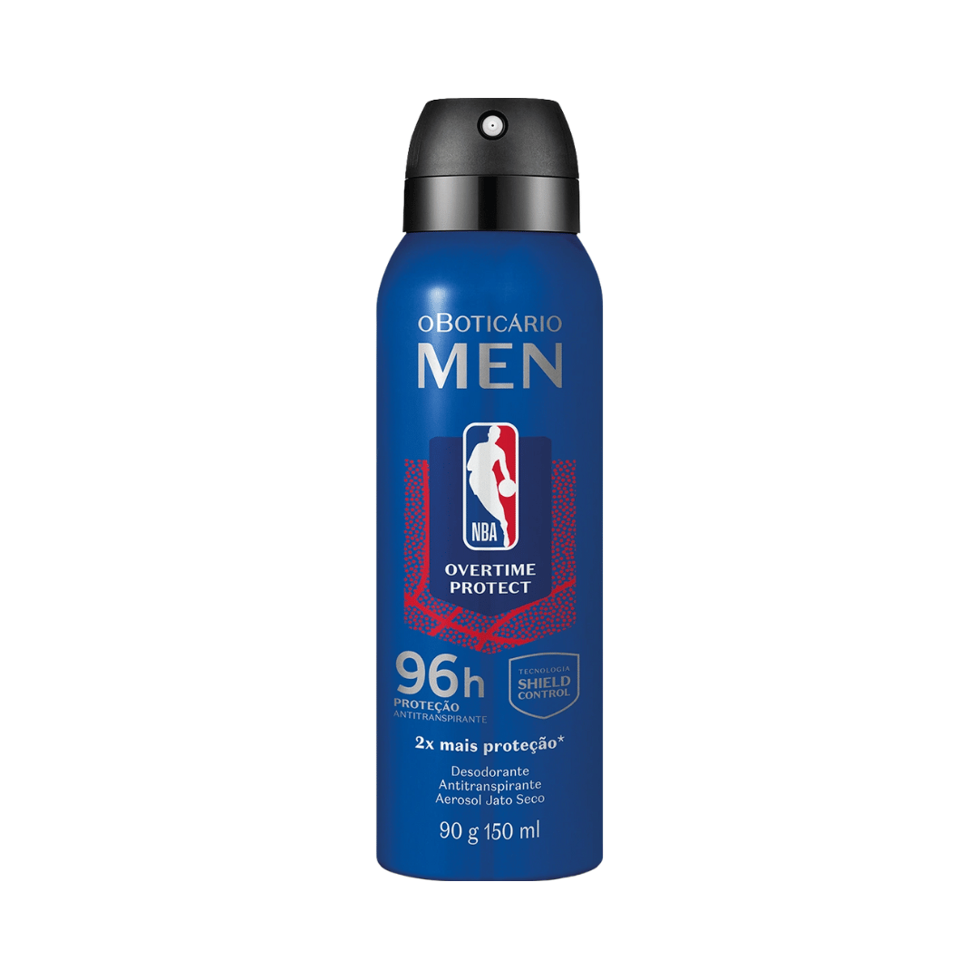 Desodorante Antitranspirante Aerosol Jato Seco Men NBA 150ml