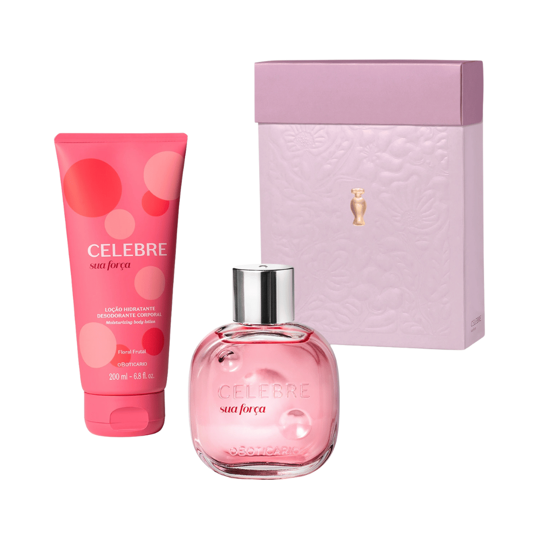 Kit Presente Dia das Mães Celebre Sua Força (2 itens)