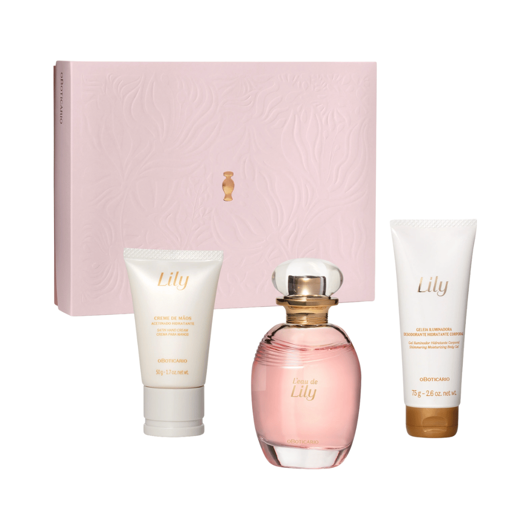 Kit Presente Dia das Mães Lily Soleil (3 itens)