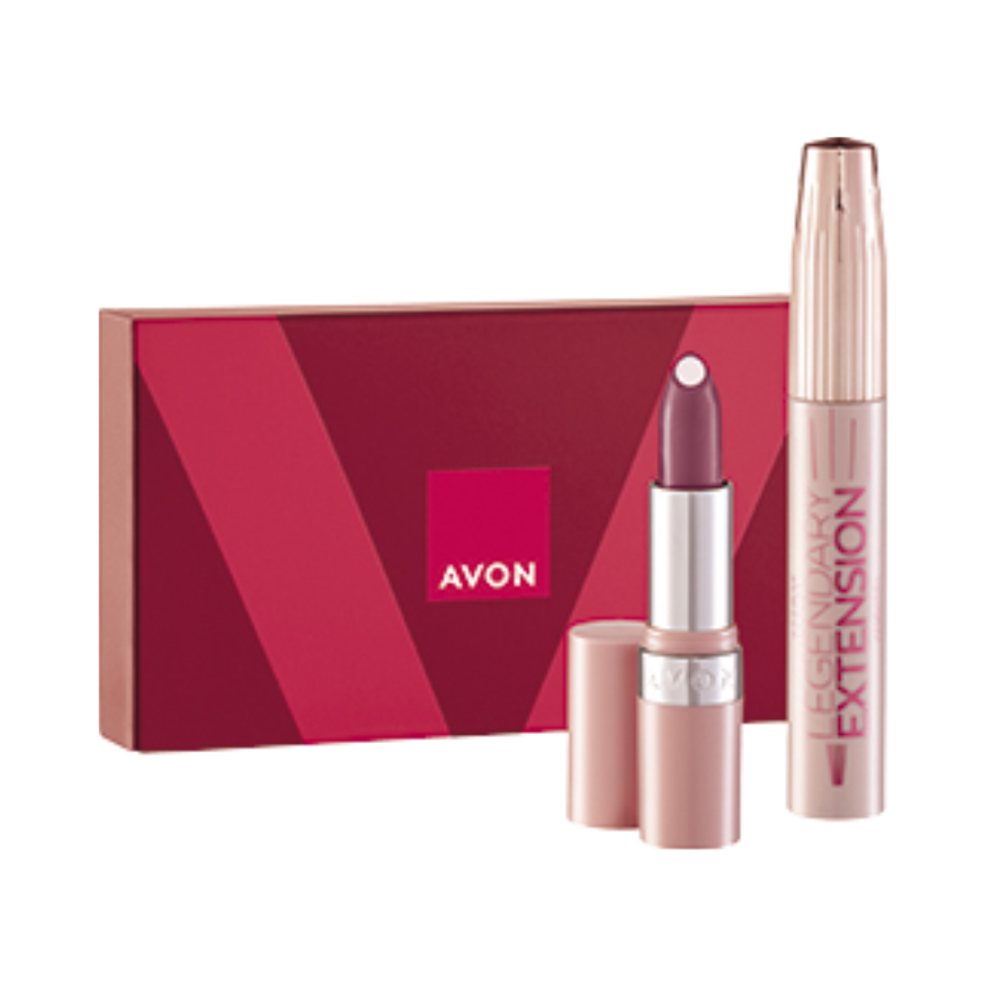 Presente Avon Tratamake Legendary Malva Marrom