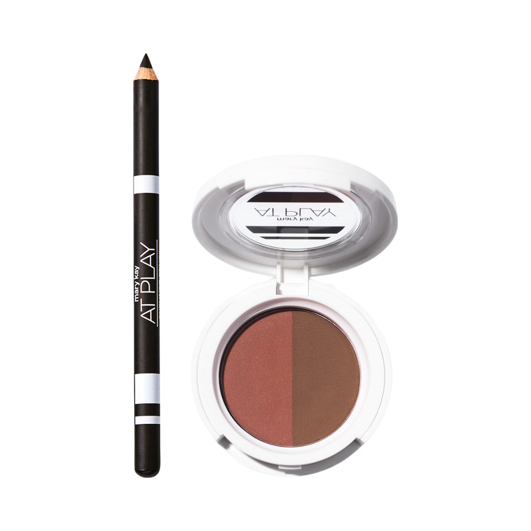 Kit Olhos Básico - Rustic Rose