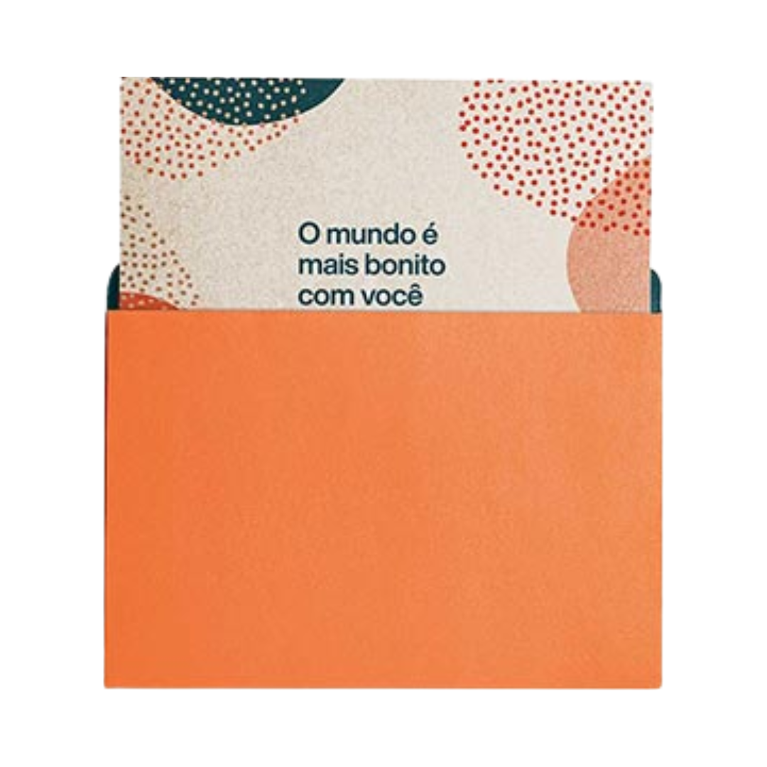 Kit Cartão e Envelope de Presente