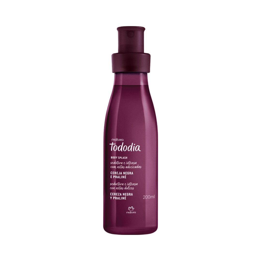 Body Splash Desodorante Colônia Todo Dia Cereja Negra e Praliné 200ml