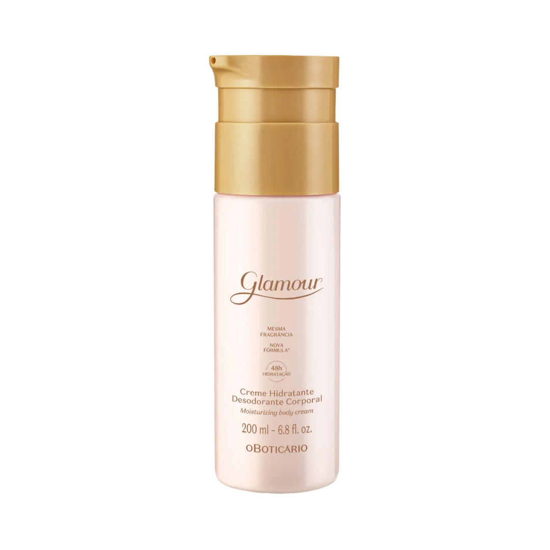 Creme Hidratante Desodorante Corporal Glamour 200ml