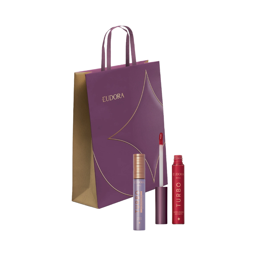 Presente Soul Batom Líquido Semi Matte + Máscara De Cílios