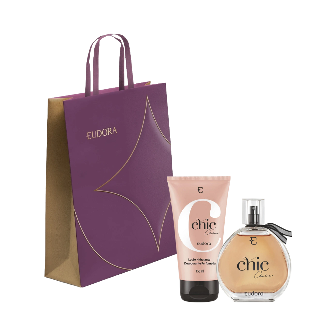 Presente Chic Chérie Deo Col + Loção Corporal