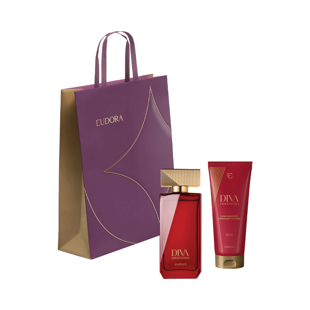 Presente Diva Esplêndida Deo Col + Loção Corporal