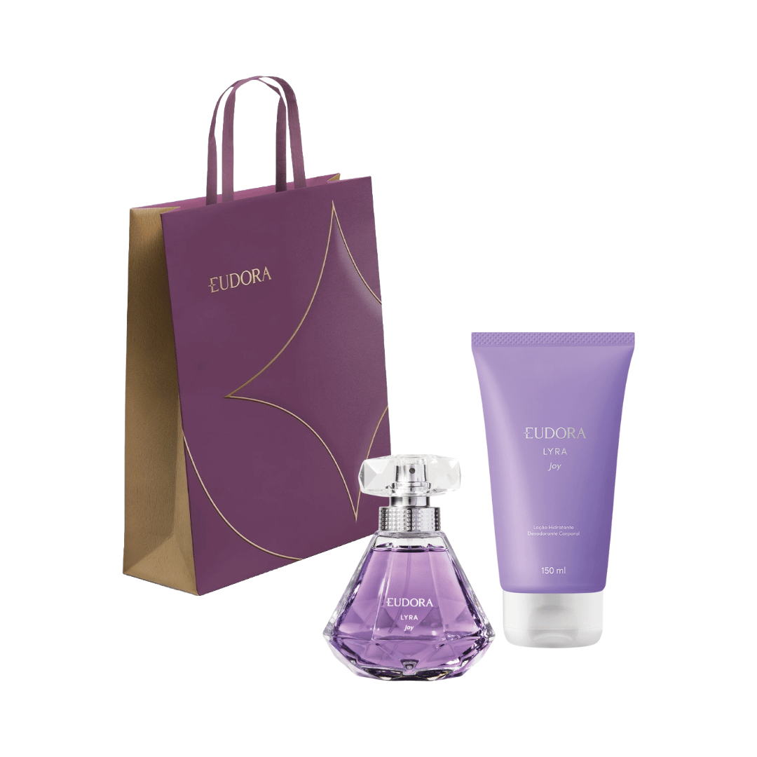 Presente Lyra Joy Deo Col + Loção Corporal