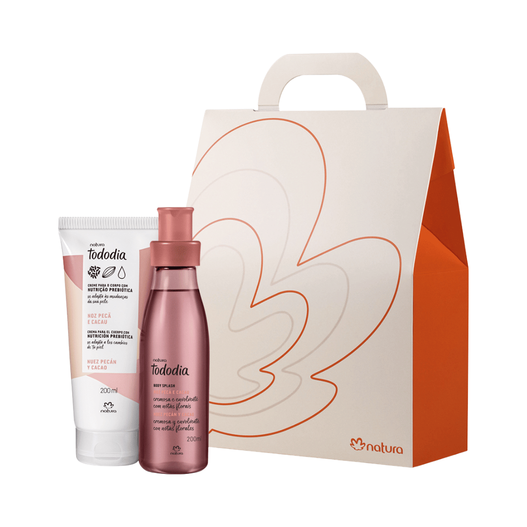 Presente Natura Todo Dia Noz Pecã e Cacau com Body Splash