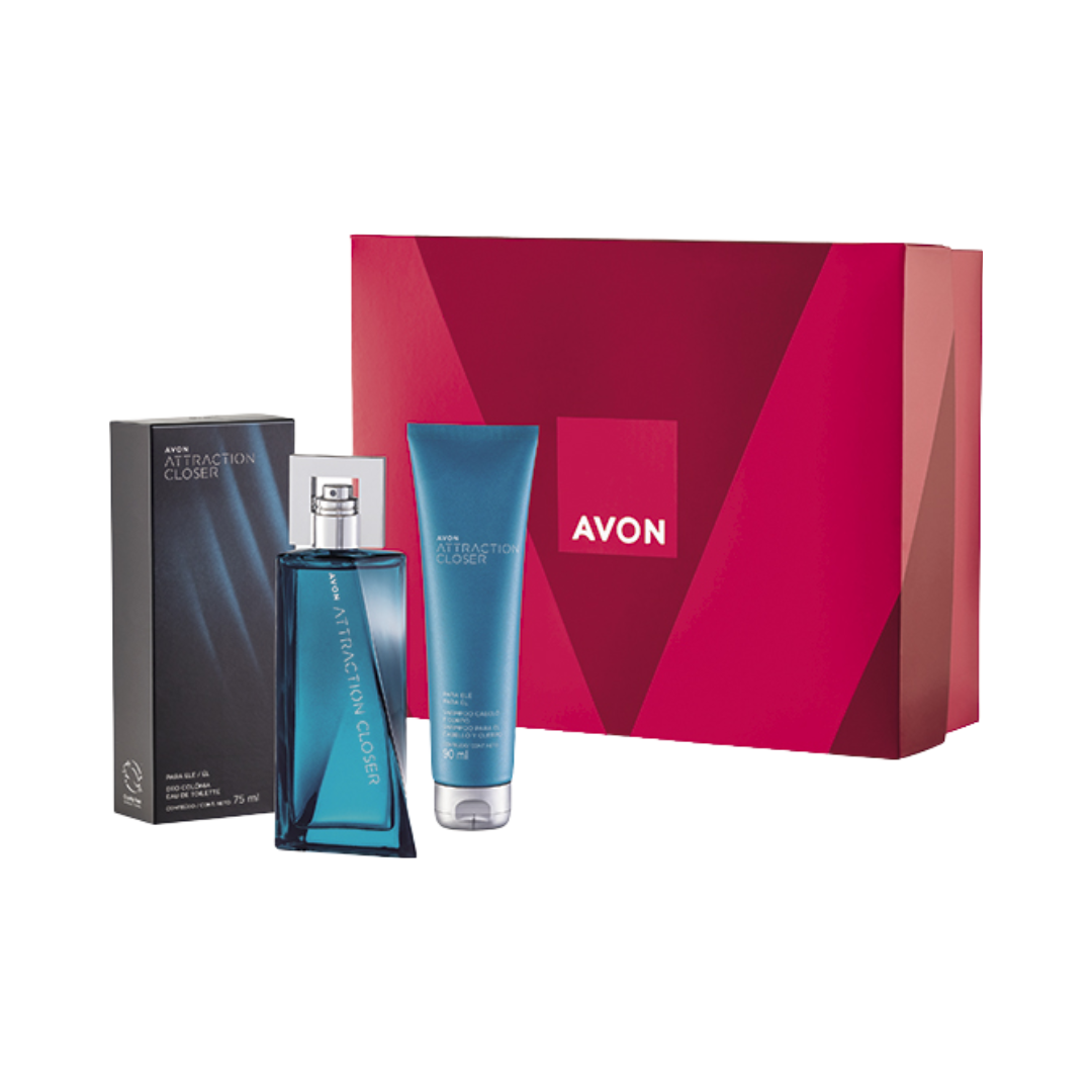Presente Avon Attraction Closer Para Ele