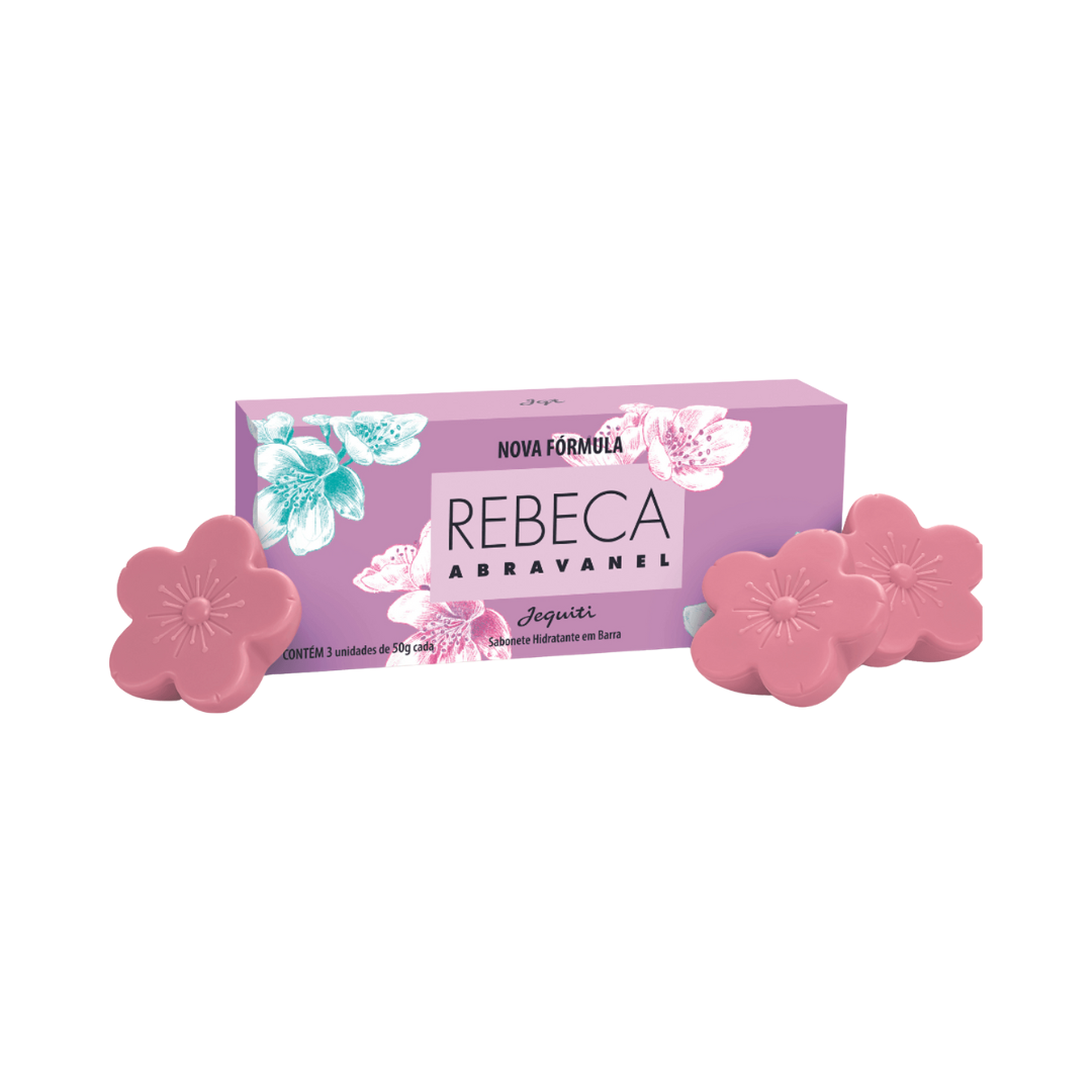 Sabonete Hidratante em Barra Rebeca Abravanel 3x50g