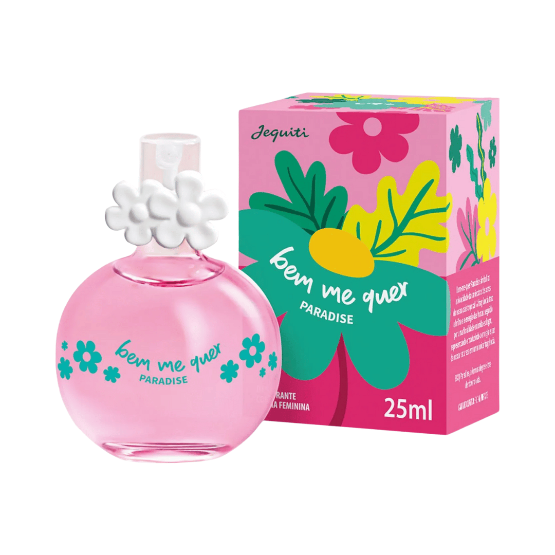 Desodorante Colônia Feminina Bem Me Quer Paradise 25ml