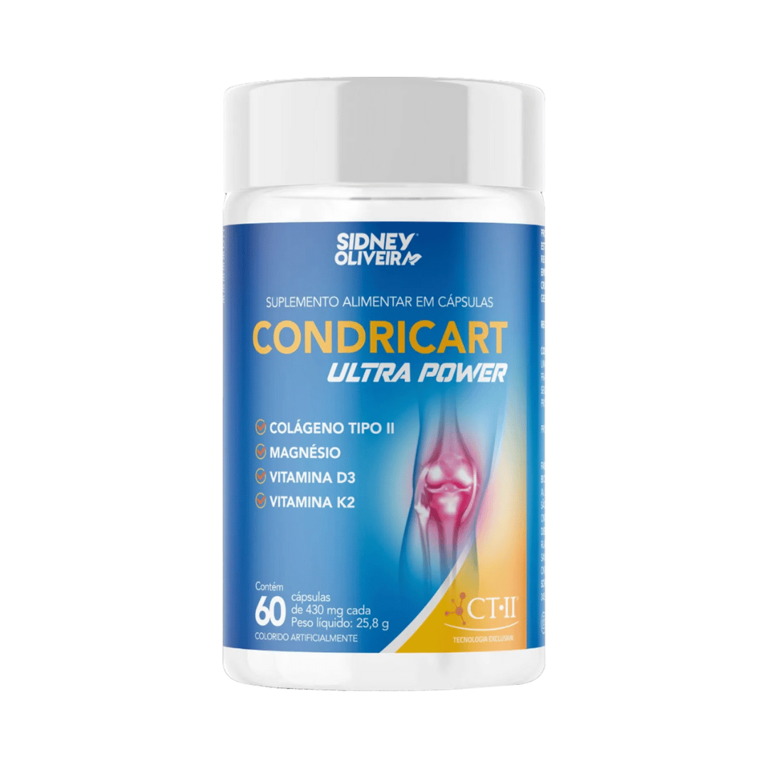 Colágeno Tipo II + MDK Condricart Ultra Power Sidney Oliviera