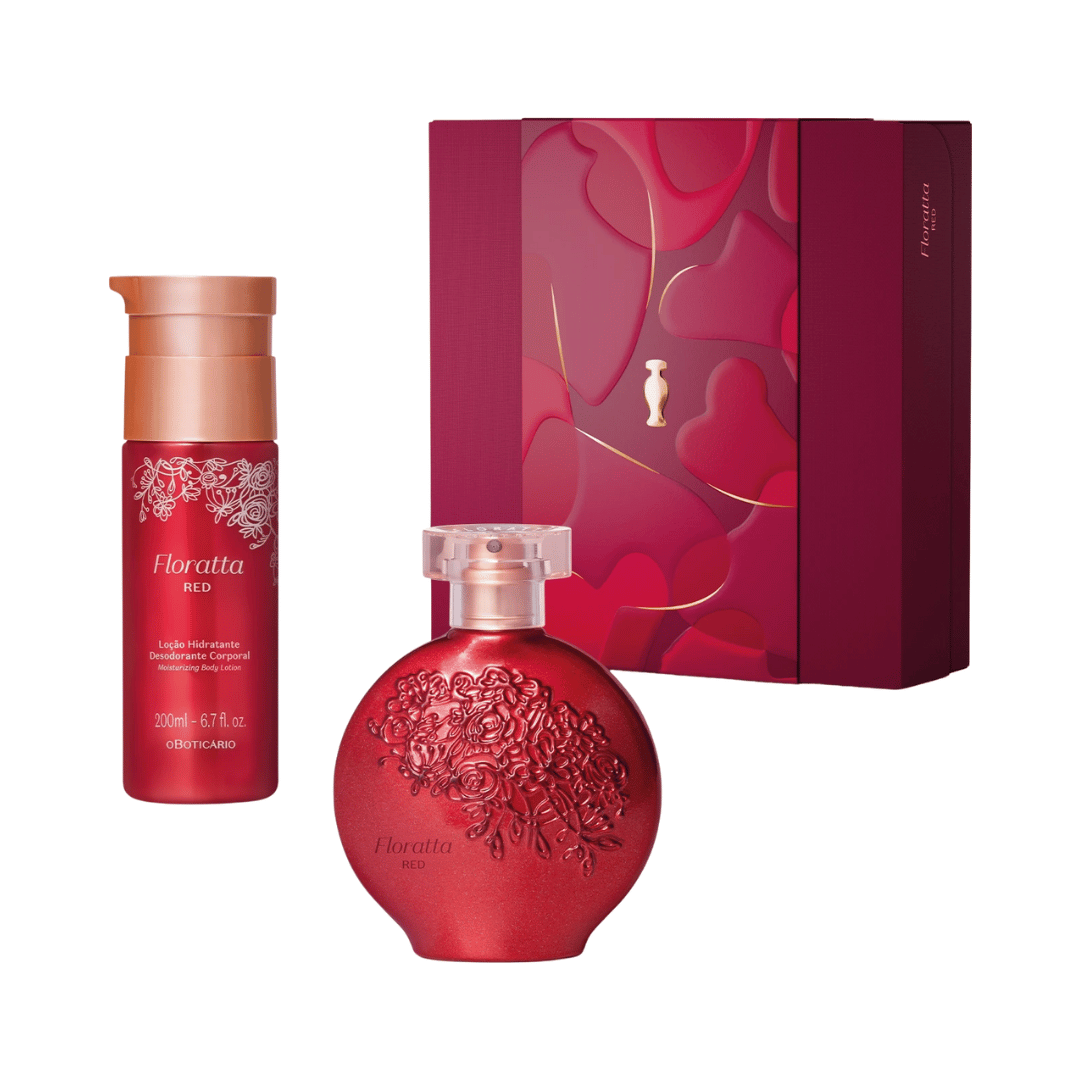 Kit Presente Dia dos Namorados Floratta Red (2 itens)