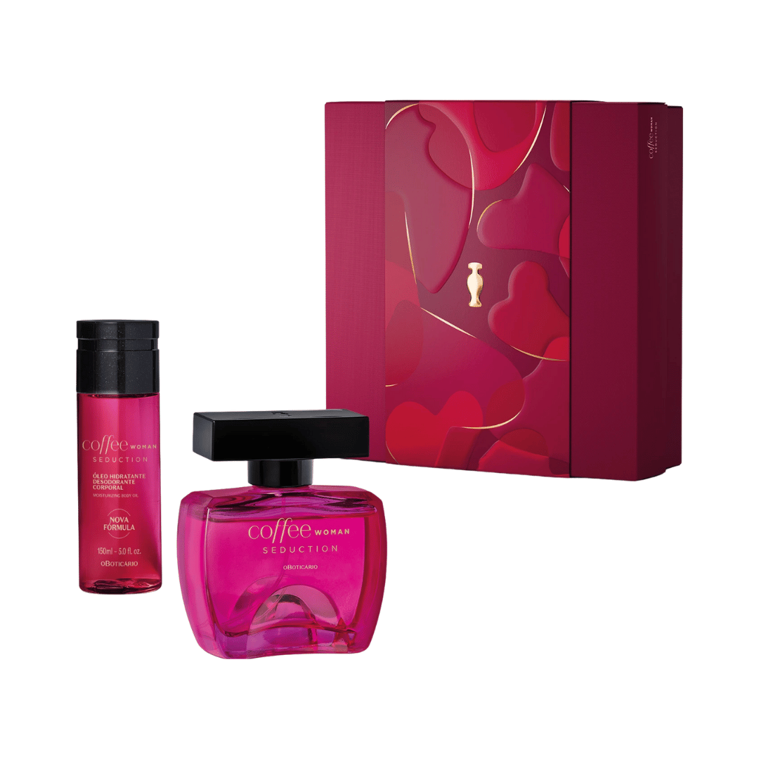 Kit Presente Dia dos Namorados Coffee Woman Seduction (2 itens)