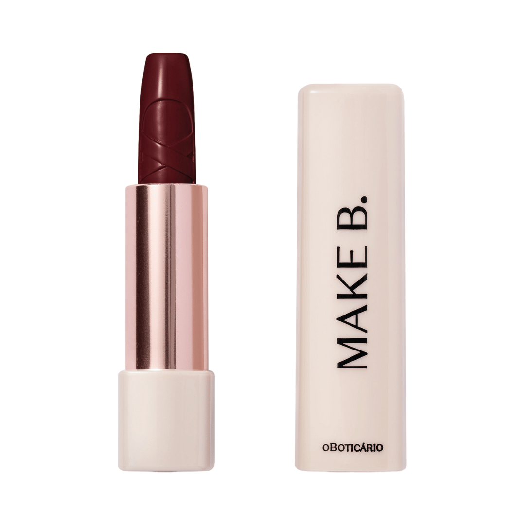 Batom Cremoso Vinho Lace Wine Make B. Urban Ballet