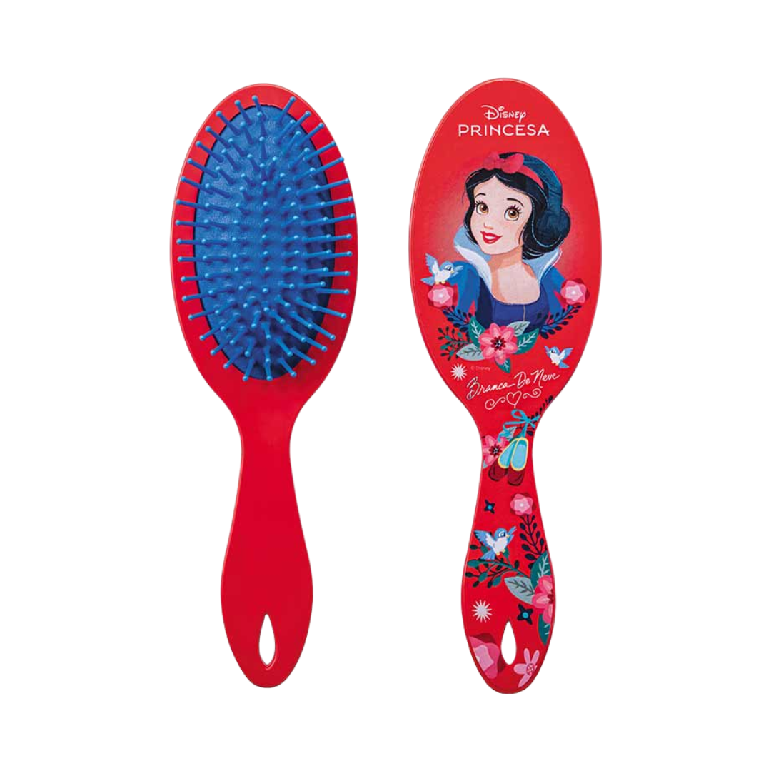 Escova De Cabelo Oval Branca De Neve