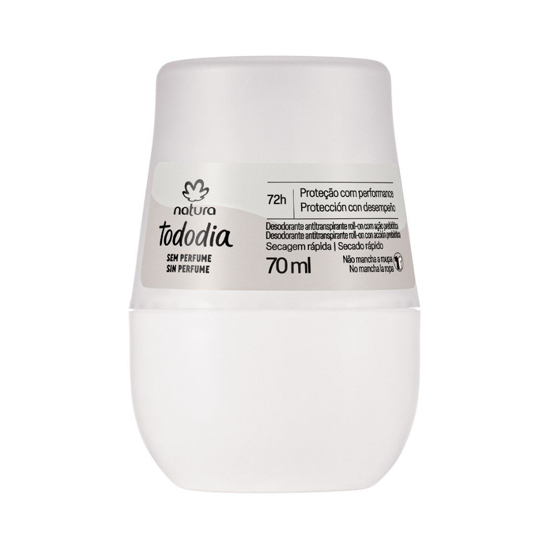 Desodorante Antitranspirante Roll-on Todo Dia Sem Perfume