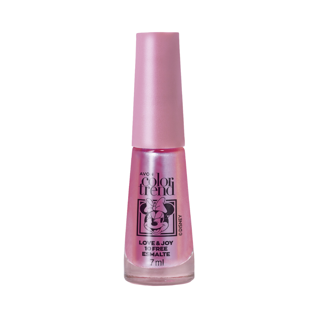 Esmalte Coleção Disney - Rosa Translúcido