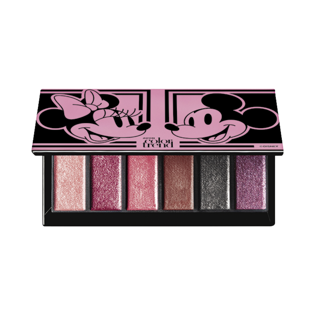 Paleta De Sombras Color Trend Coleção Disney
