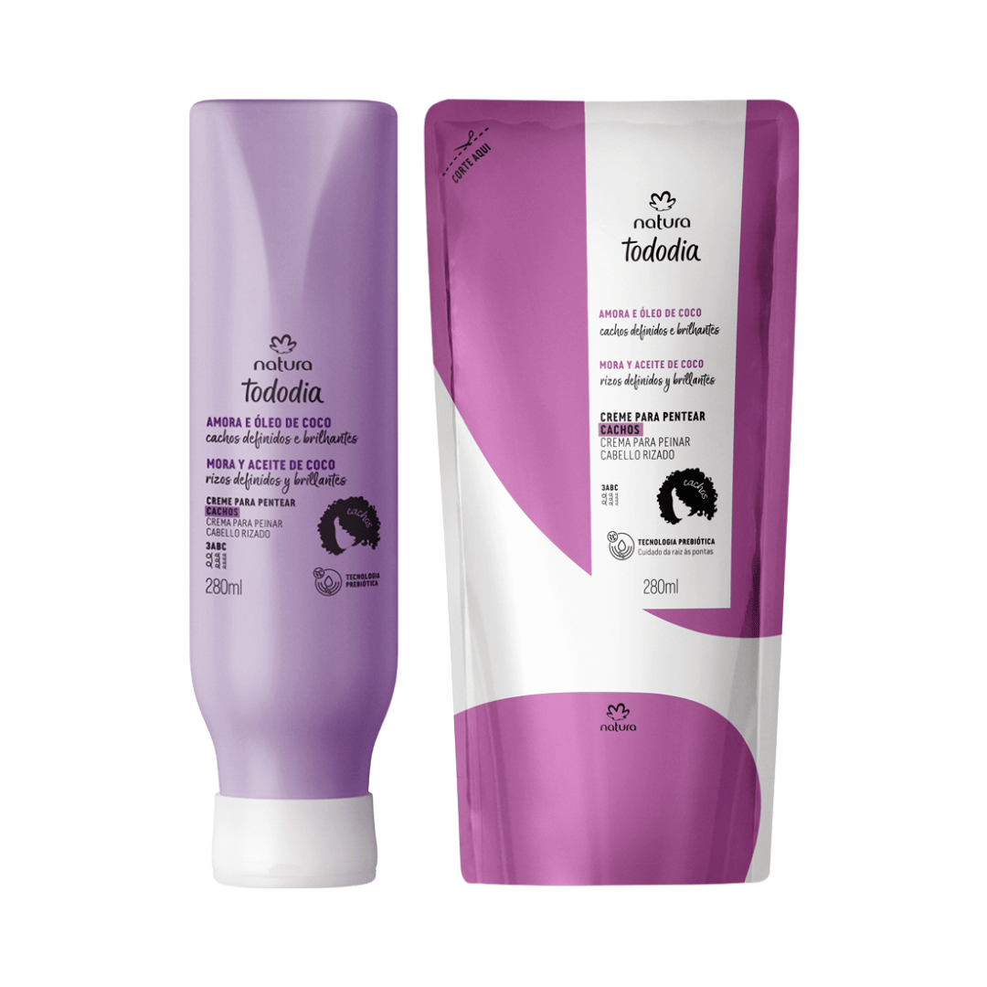 Kit Todo Dia Condicionador Cachos e Crespos com Refil