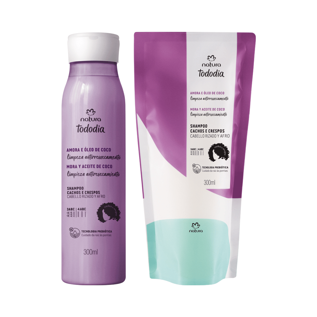 Kit Todo Dia Creme para Pentear Crespos com Refil